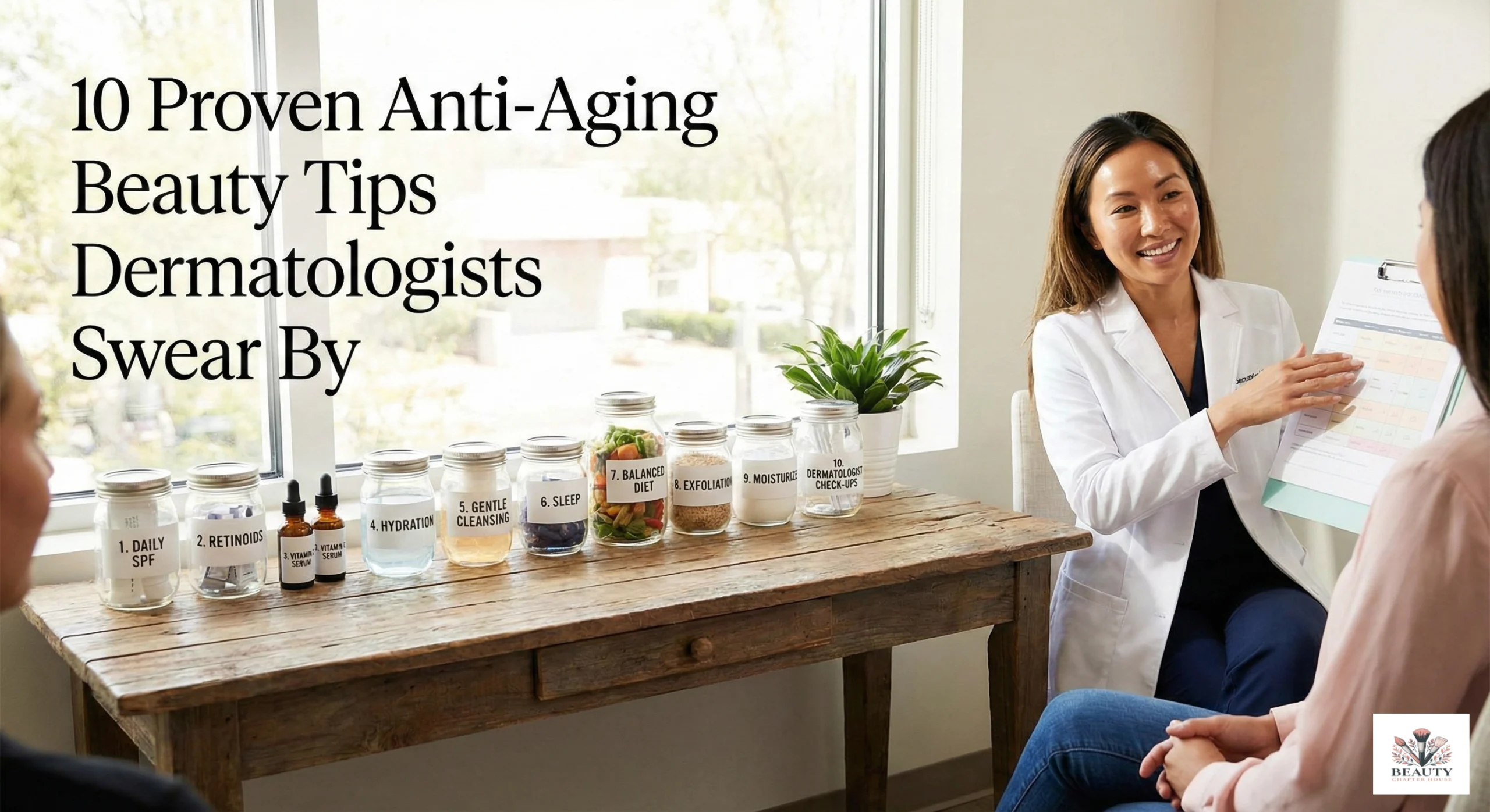 10 Proven Anti-Aging Beauty Tips Dermatologists Swear By