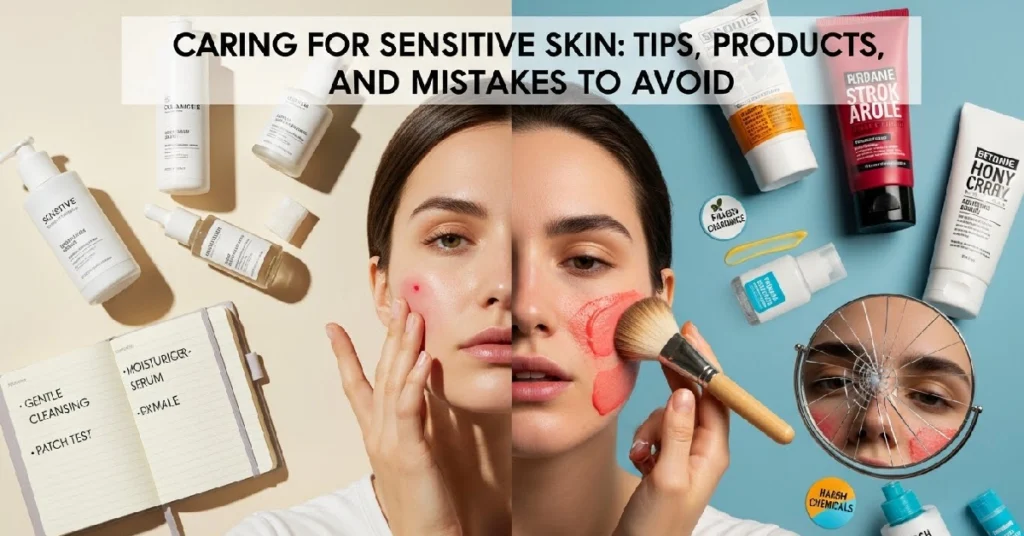 Caring for Sensitive Skin_ Tips, Products, and Mistakes to Avoid