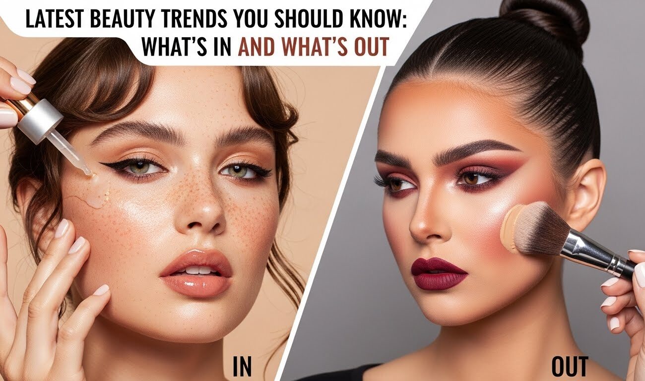 Latest Beauty Trends You Should Know What’s In and What’s Out