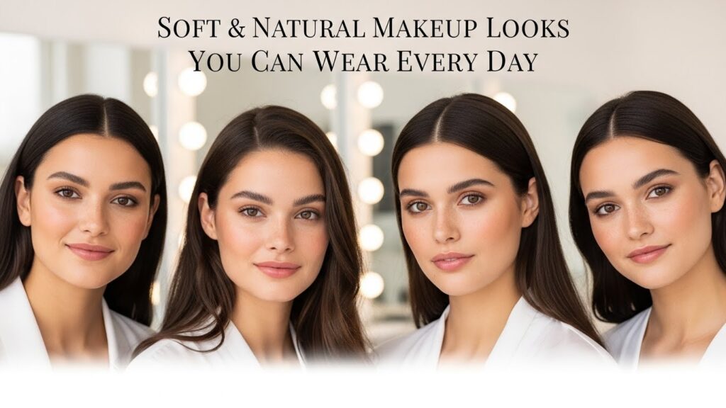 Soft & Natural Makeup Looks You Can Wear Every Day