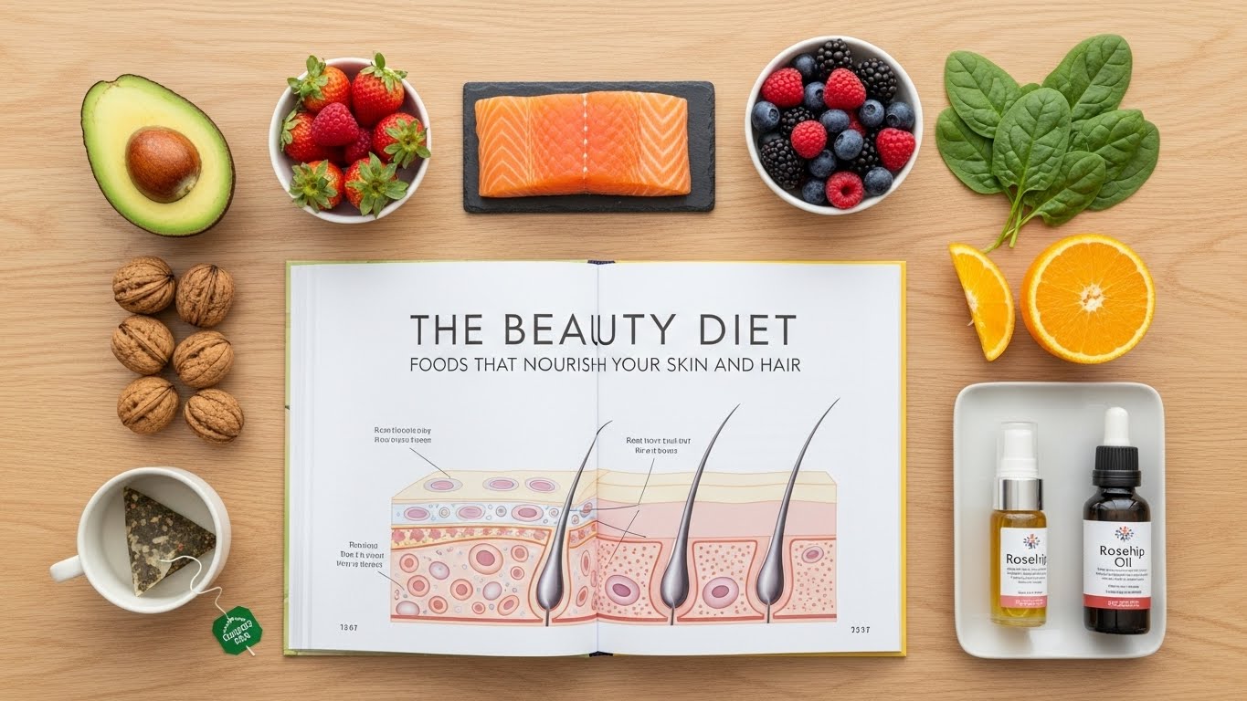 The Beauty Diet: Foods That Nourish Your Skin and Hair