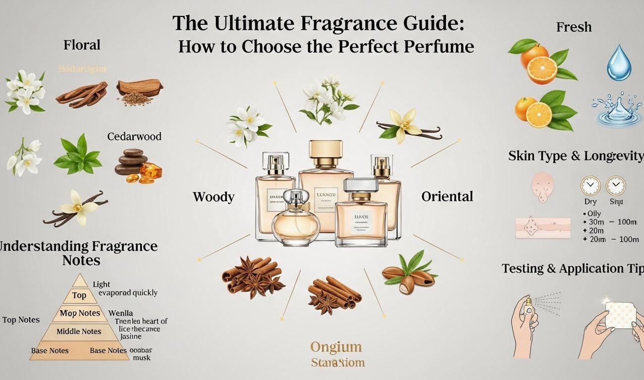 The Ultimate Fragrance Guide: How to Choose the Perfect Perfume